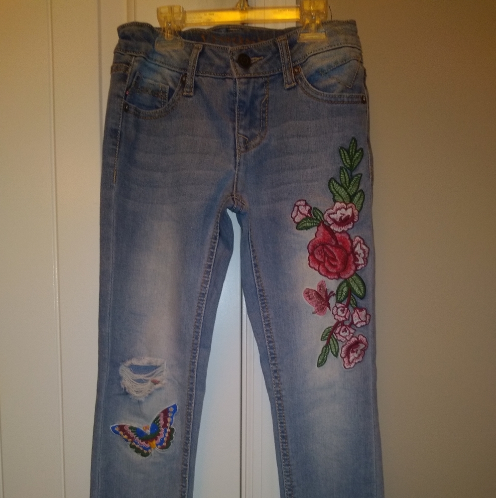 Girls Vigoss distressed jeans